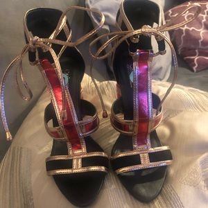 Thick heel sandals